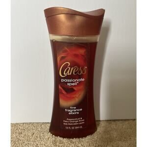 Caress Passionate Spell Passionfruit & Fiery Orange Rose Body Wash 12 oz RARE